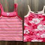 Girls Shorts and 2 Vest Tops: 4-5yrs Image 3