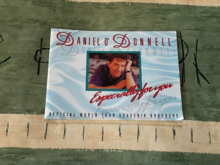 Daniel O Donnell Especially for You Official World Tour 1994 Brochure Irish