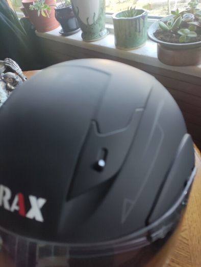 New Never Used Helmet With Gloves And Neck Wind Block Scarf.