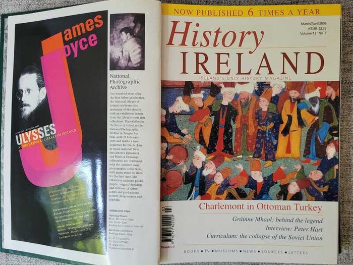 History Ireland Magazine 11 Issues 2005 to 2006 with Official Binder