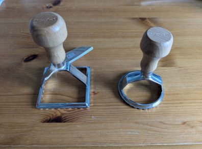 Square & Circle Ravioli Cutters