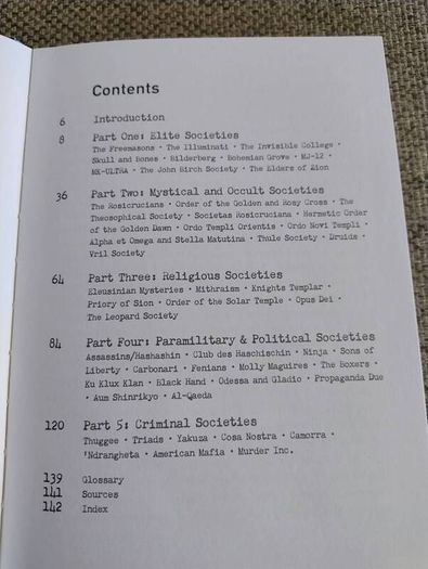 Secret Societies 50 of the worlds most notorious organisations and how to join them by Joel Levy hardback 2019 in very good condition FREE STANDARD POSTAGE INCLUDED