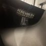 Forever 21 Plus size black V-neck top size UK20/22 EU48/50 Postage included Image 3