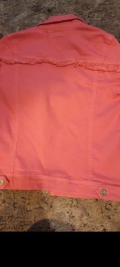 Tommy hilfiger pink denim jacket