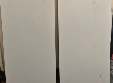 MDF white panels smooth finish