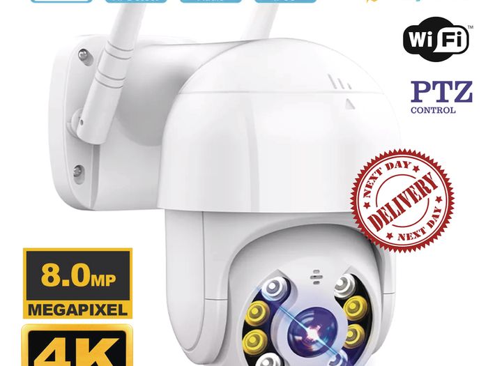 8MP Smart IP Camera Ultra HD 4K CCTV Surveillanse System