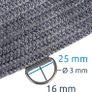 Awning Carpet, Tent Carpet, robust Carpet  250 x 350 cm ground rug Image 5