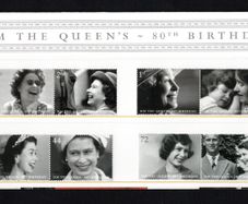 2006 Great Britain The 80th Anniversary of the Birth of H.M. The Queen Commemorative Stamps Presentation Pack