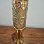 Unique WW1 Trench Art Brass Vase (75mm French Field Gun) Image 3