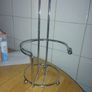 Stainless steel Kitchen Roll Holder Image 2