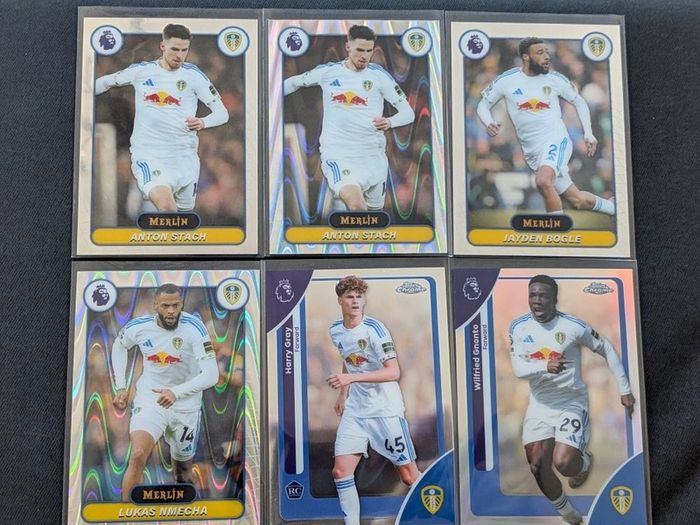 Leeds United Topps 2026 Topps Chrome Topps Merlin Topps Premier League