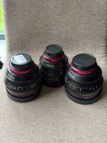 Canon CN-E Lenses 35 50 85