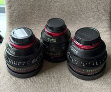 Canon CN-E Lenses 35 50 85
