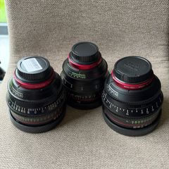 Canon CN-E Lenses 35 50 85