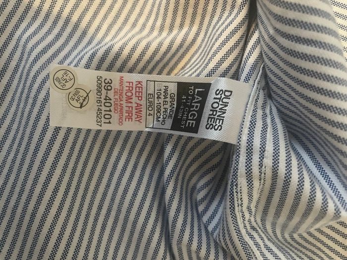 Mens Dunnes shirts large
