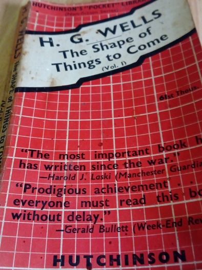 H G Wells The Shape Of Things To Come
