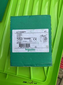 Contactor LC1D25P7 Schneider 230VAC 11kW 034995