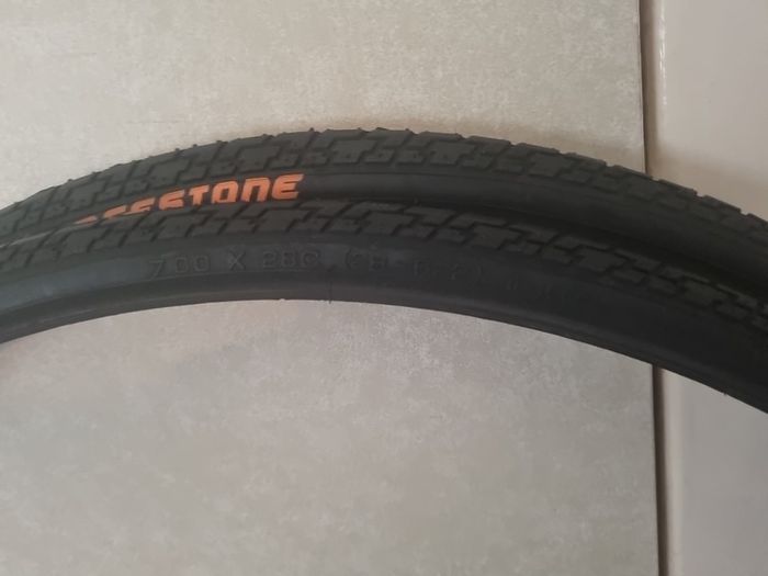 Pair of new bike tires.