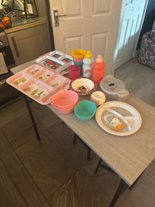 baby plastic food accessories