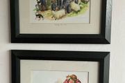 'Cat Nap' &amp; Sheep Driving' by Linda Birkinshaw