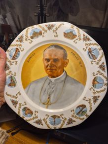 Vintage Seltmann Weiden Germany Delf John Paul II. Bavaria