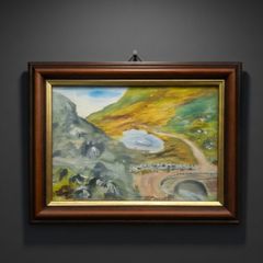 Charming signed Oil Painting of the Gap of Dunloe Co. Kerry