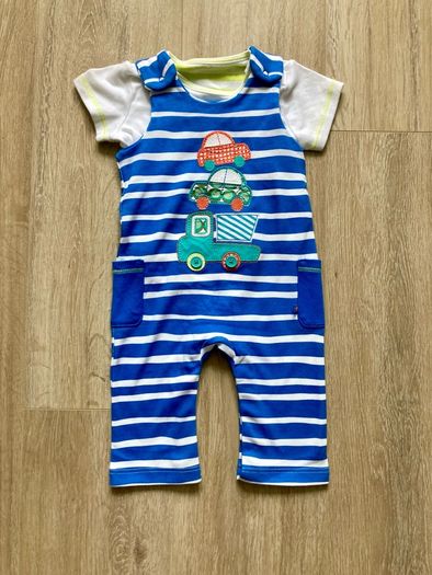 M&S 2 piece baby boys set 3/6m