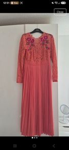 Ladies Beautiful Little Mistress Coral Occasion Dress