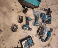 makita tools with wheel bag