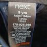 Next navy suit boys 9 Image 4