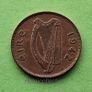 Ireland 1942 year Bronze Half Penny. Image 2