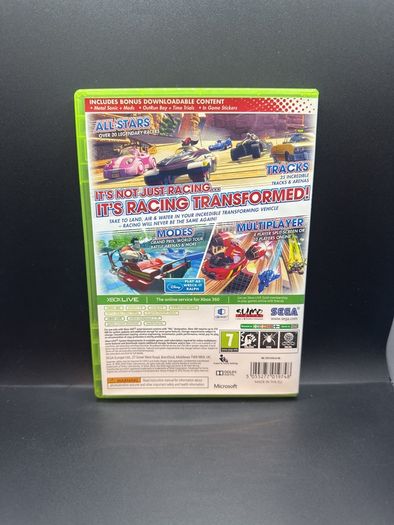 Sonic All Star Racing Transformed Xbox 360