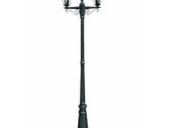 main image for ad Garden Light Post 2-arms 215 cm Dark Green/Black Aluminium