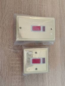 Georgian Style Brass Switches Set