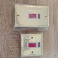 Georgian Style Brass Switches Set