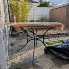 old cast iron Table