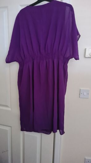 Scarlett &jo Purple Sequin Dress Size 24