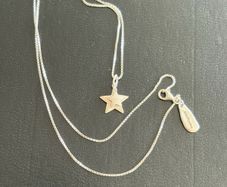 John Rocha silver necklace
