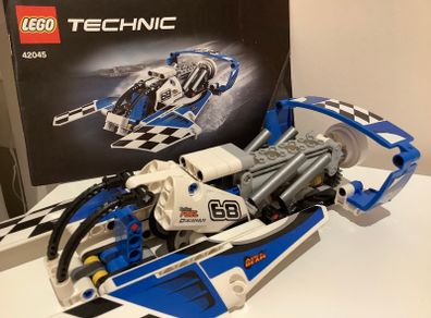 Retired. LEGO Technic Hydroplane Racer 42045 Advanced Vehicle Set