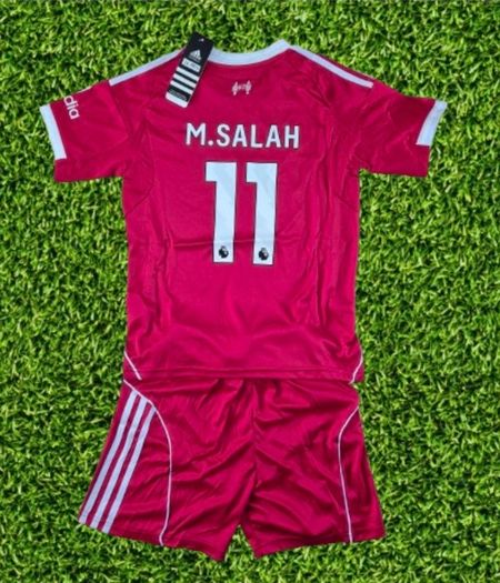Liverpool FC 2025/2026 Home Kids Kits