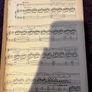 vintage sheet music Image 4