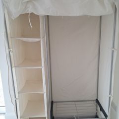 Canvas wardrobe