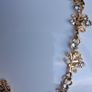 Elegant Gold Delicate Floral & Leaf Filigree Necklace Image 6