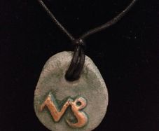 Zodiac Sun Stone Necklace - Capricorn
