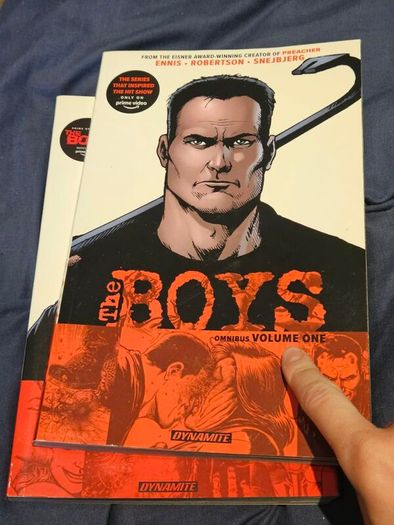 THE BOYS comic books volume 1 and 2 bundle.