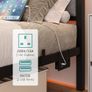 Double Bed Frame with Storage Headboard USB Charging Station Image 5