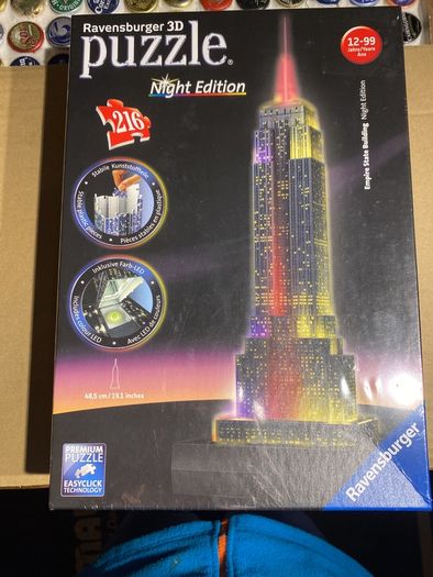 Ravensburger Puzzle 3D Empire State Building NEW