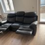 Recliner leather sofa set Image 2