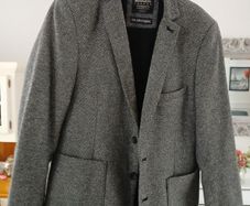 Burton Menswear Blazer Dark Grey
