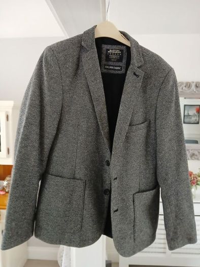 Burton Menswear Blazer Dark Grey